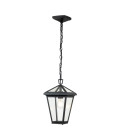 Alford Place 1-Lt Outdoor Ceiling Light Museum Black 20.3cm