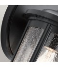 Fairfield 1-Lt Large Outdoor Wall Lamp Black 37.1cm