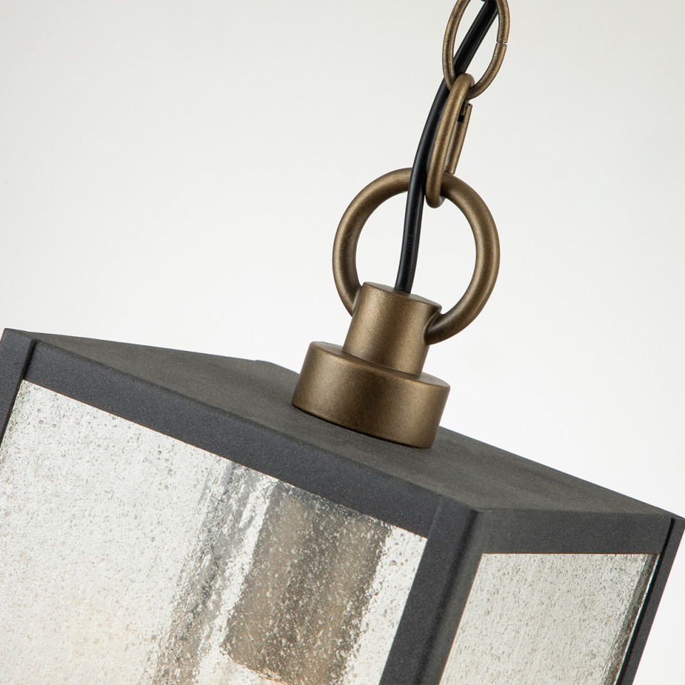 Lahden 1-lt utomhus taklampa väderbiten zink 17.8cm