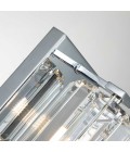 Divine 1 Wall Lamp Chrome/Crystal 17.8cm IP44