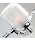 Kolt 3 Wall Lamp Polished Chrome 15.9cm IP44