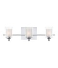 Kolt 3 Wall Lamp Polished Chrome 15.9cm IP44