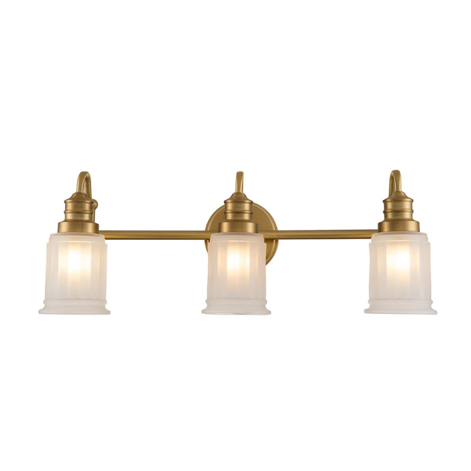 Swell 3 Wall Lamp Brushed Brass 23.7cm IP44