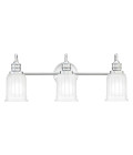 Swell 3 Wall Lamp Polished Chrome 23.7cm IP44