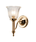 Carroll 1 Light Wall Light - Rose Gold IP44