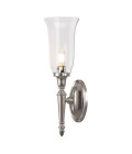 Dryden 1-ljus Vägglampa Polerad Nickel 41cm