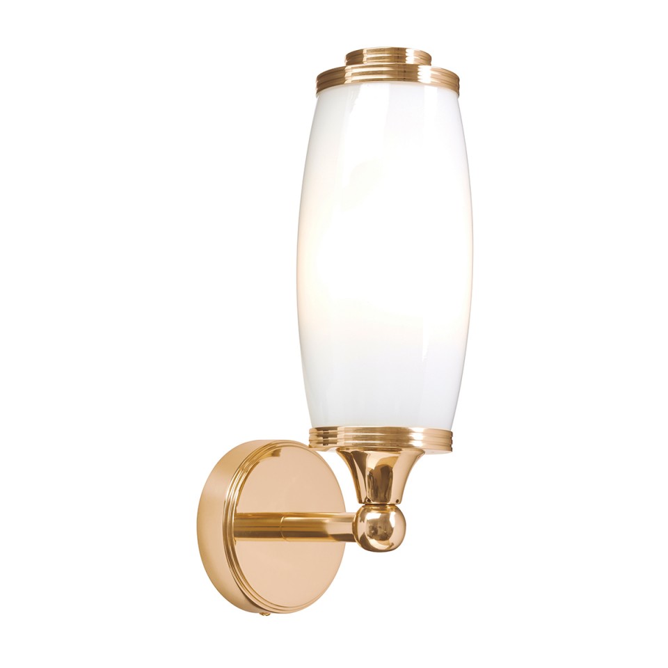 Eliot 1 Light Wall Light - Rose Gold IP44