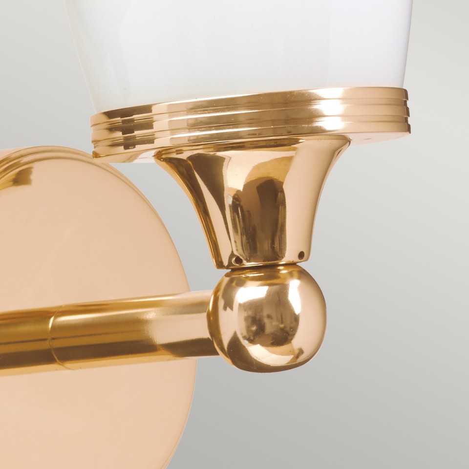 Eliot 1 Light Wall Light - Rose Gold IP44