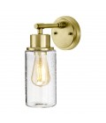 Morvah 1 Light Wall Light - Brushed Brass IP44