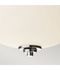 Malibu 2-Ljus Plafond Polerad Krom 22cm IP44