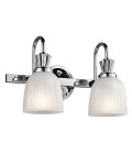 Cora 2-Ljus Vägglampa Polerad Krom 56,1cm