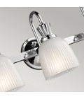 Cora 3-Ljus Vägglampa Polerad Krom 56,1cm