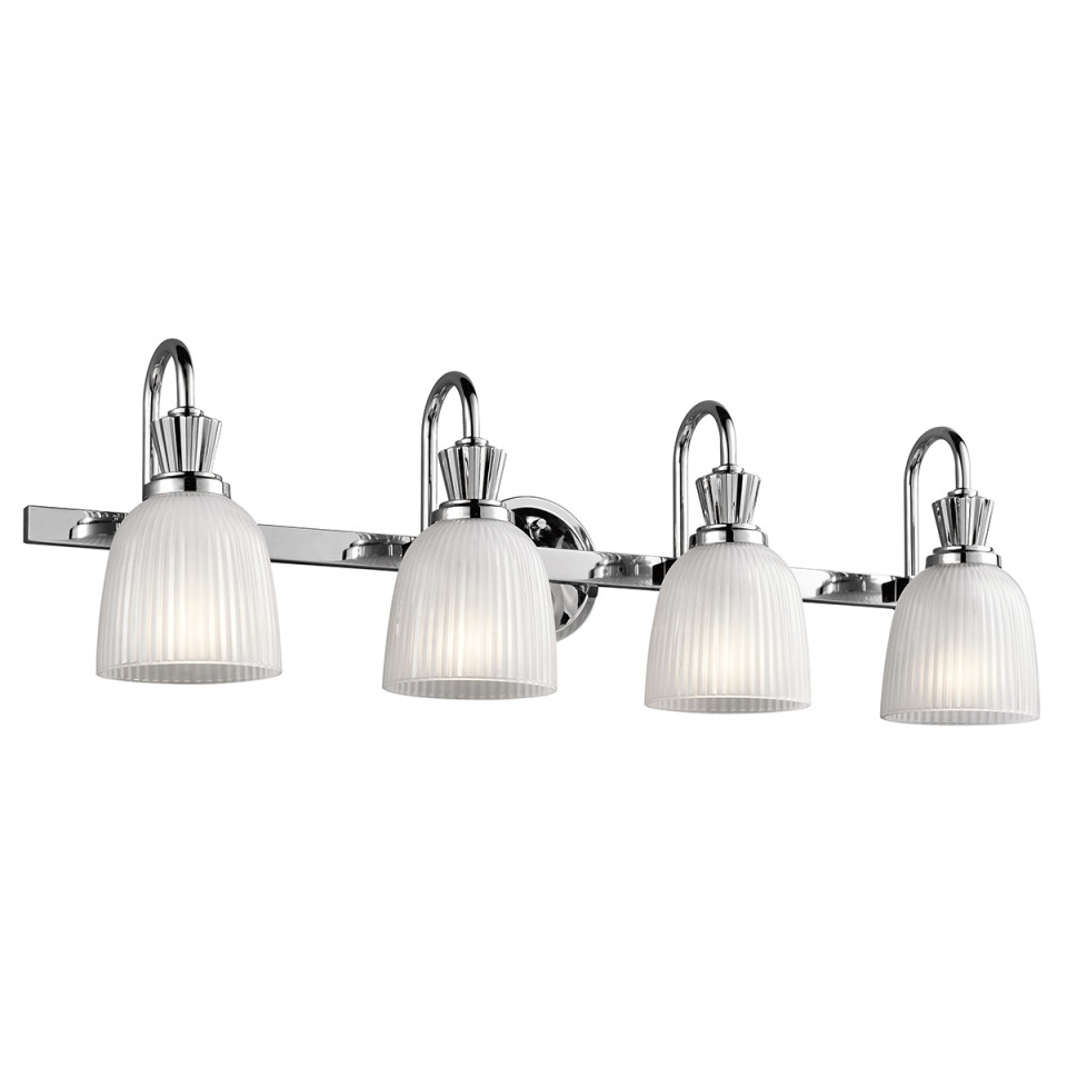 Cora 4-Ljus Vägglampa Polerad Krom 24,1cm