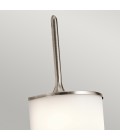 Mona 2-Ljus Vägglampa Tenn 19,6cm