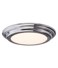 Welland 1-Ljus Plafond Polerad Krom IP44