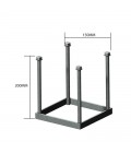 Harte foundation frame, 150mm square in galvanised steel (FF02)