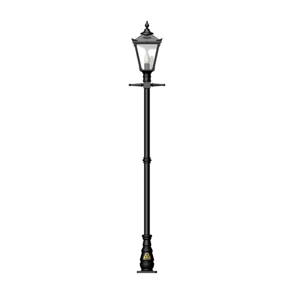 Victorian Outdoor Traditional Lamp Post Cast Iron 260cm