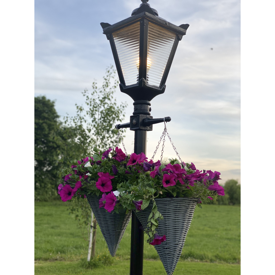 Victorian Outdoor Traditional Lamp Post Cast Iron 260cm