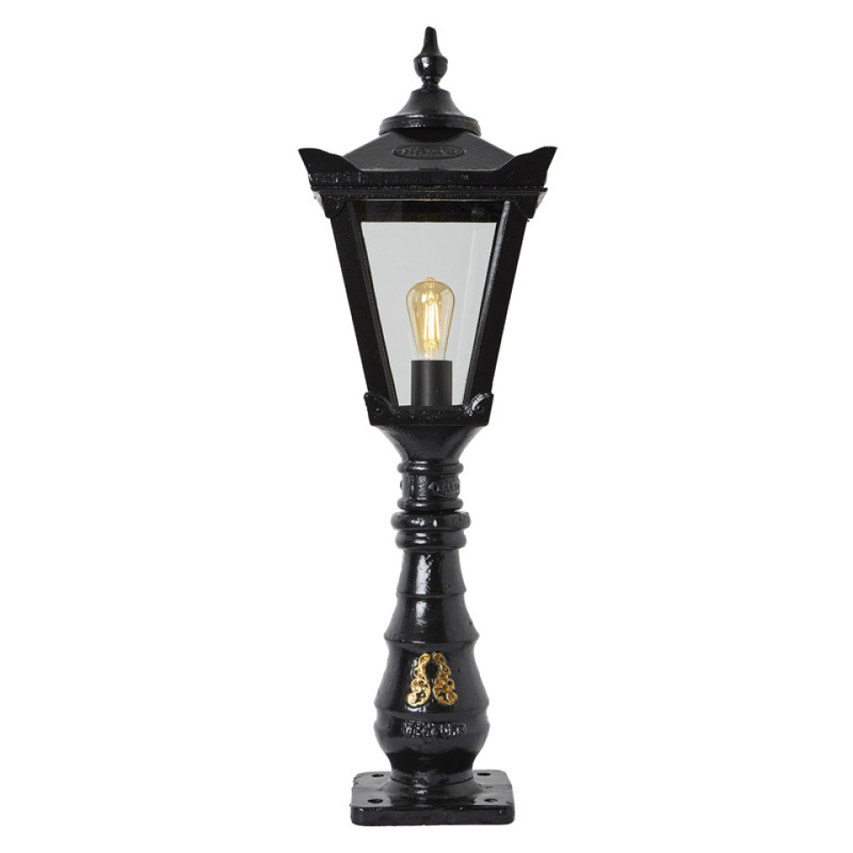 Victorian Outdoor Traditional Bollard Light Cast Iron 110cm