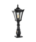 Victorian Outdoor Traditional Bollard Light Cast Iron 110cm