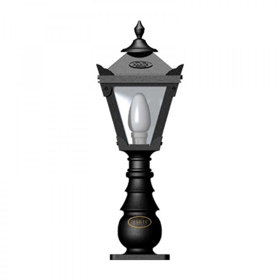 Victorian Outdoor Traditional Bollard Light Cast Iron 60cm