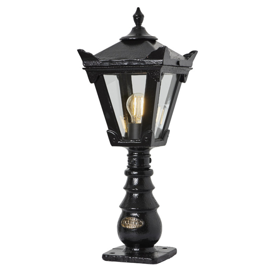 Victorian Outdoor Traditional Bollard Light Cast Iron 60cm