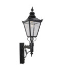 Victorian Outdoor Large Traditional Wall Light Galvanised Steel 147cm