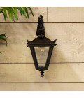 Victorian Outdoor Traditional Downturned Wall Light Cast Iron 48cm