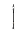 Victorian Outdoor Globe Lamp Post Cast Iron 360cm