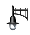 Classic Outdoor Railway Style Wall Light Cast Iron 37cm