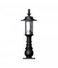 Georgian Style Outdoor Bollard Light Cast Iron 62cm