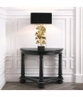 Olivier Table Lamp Brass/Black 78cm