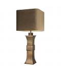 Avia Table Lamp Brass/Brown 81cm