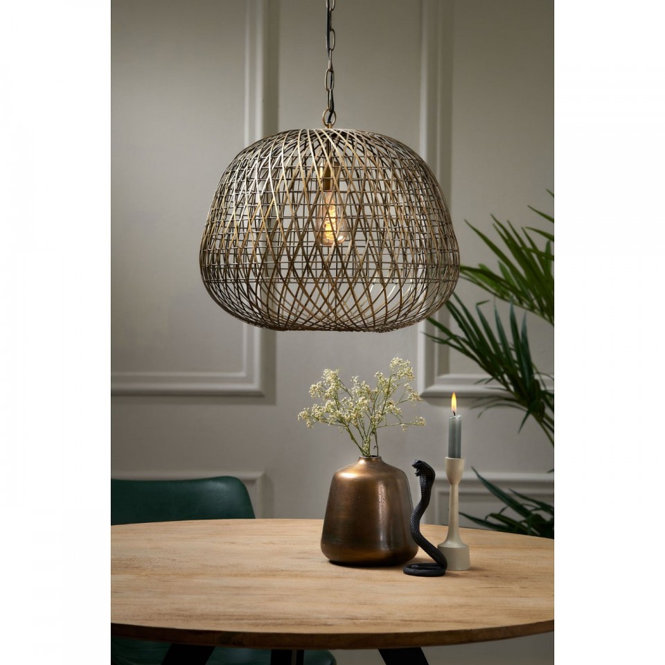 Alwina Ceiling Lamp Bronze 50cm