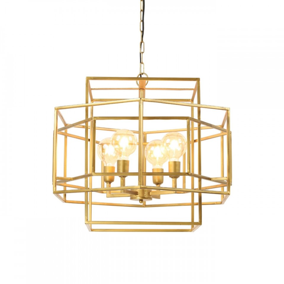 Dalisia Ceiling Lamp Gold 69cm