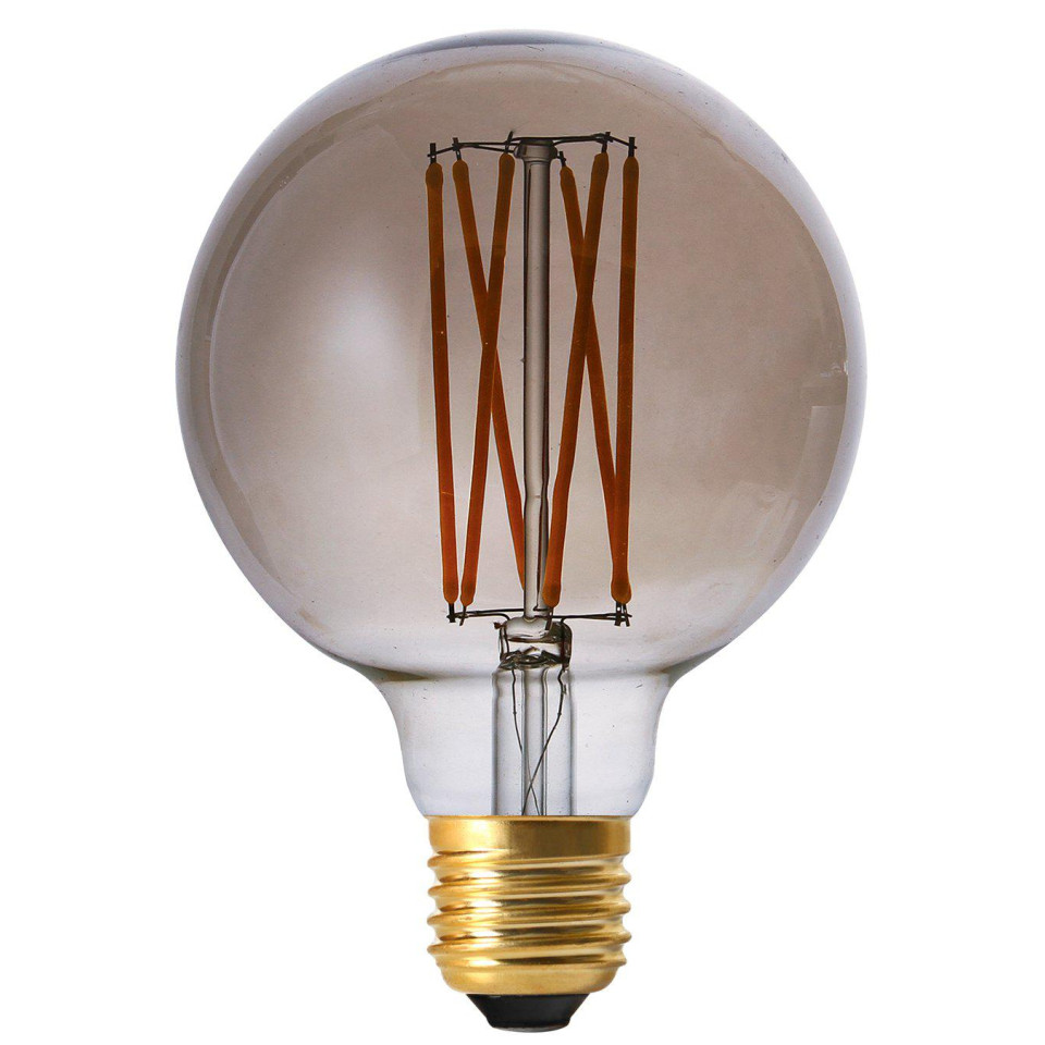 Elect LED Filament Globe Smoke 95mm