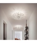 Aqaba PL 5/82/36 flush ceiling light gold/chrome/crystal 82 cm