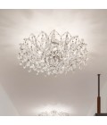 Aqaba PL 5/82/36 plafond Guld/Krom/Kristall 82 cm