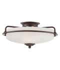 Griffin 3 light plafond palladian bronze 42.2cm