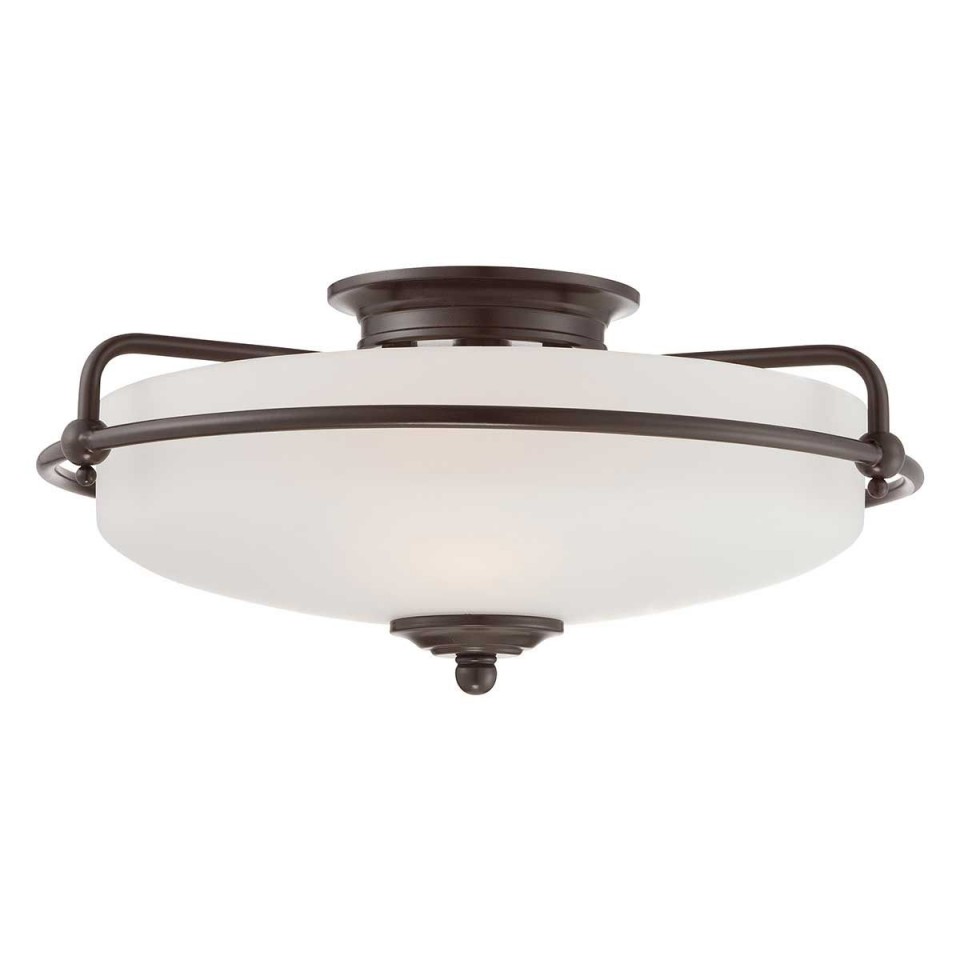 Griffin 3 light plafond palladian bronze 42.2cm