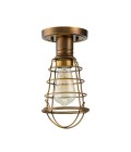 Mixon1 light semi-flush plafond weathered brass 27.1cm