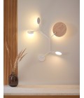 Ballon C Wall Lamp Black/White/Oak/Walnut 74cm