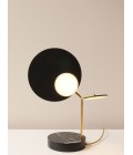 Ballon Table Lamp Black/White/Oak/Walnut 43cm