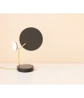 Ballon Table Lamp Black/White/Oak/Walnut 43cm