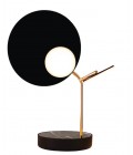 Ballon Table Lamp Black/White/Oak/Walnut 43cm