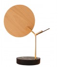 Ballon Table Lamp Black/White/Oak/Walnut 43cm