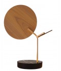 Ballon Table Lamp Black/White/Oak/Walnut 43cm