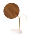 Ballon Table Lamp Black/White/Oak/Walnut 43cm