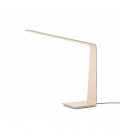 Led8 (QI) Desk Lamp Oak/Walnut/Birch 54.5cm