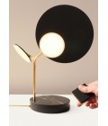 Ballon Table Lamp Black/White/Oak/Walnut 43cm